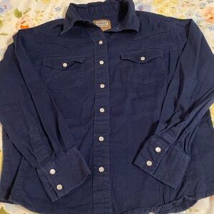 Long sleeve snap shirt